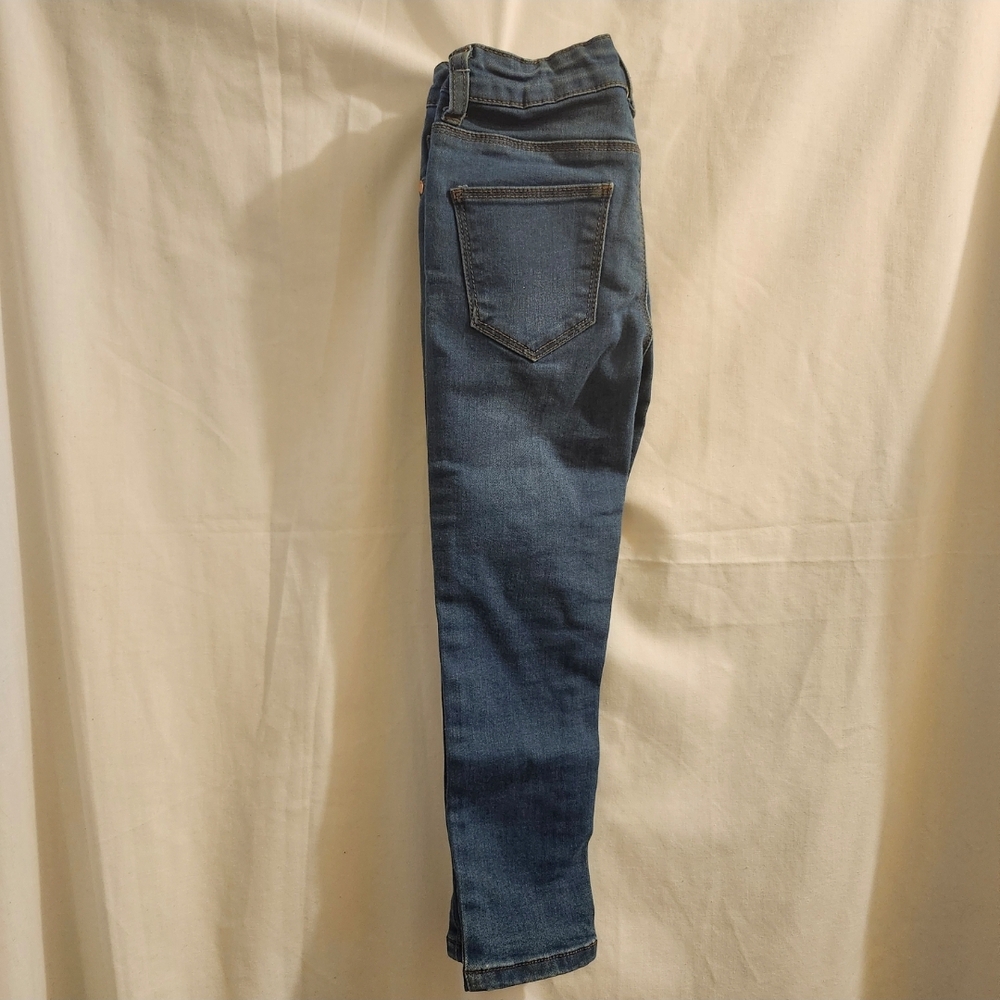 Girls Brand New Blue Denim & Co Skinny Jeans Sz 4-5 Yrs Old